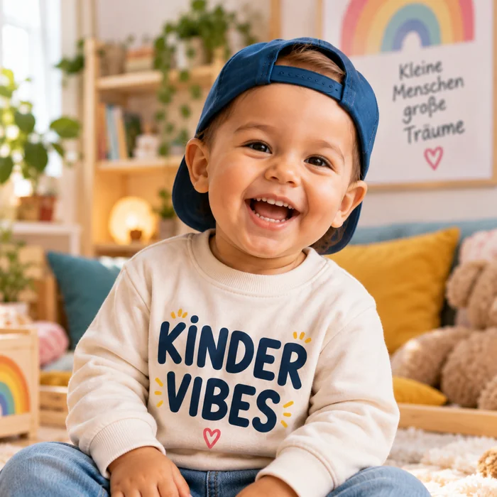 Kind im Kinder Vibes Outfit